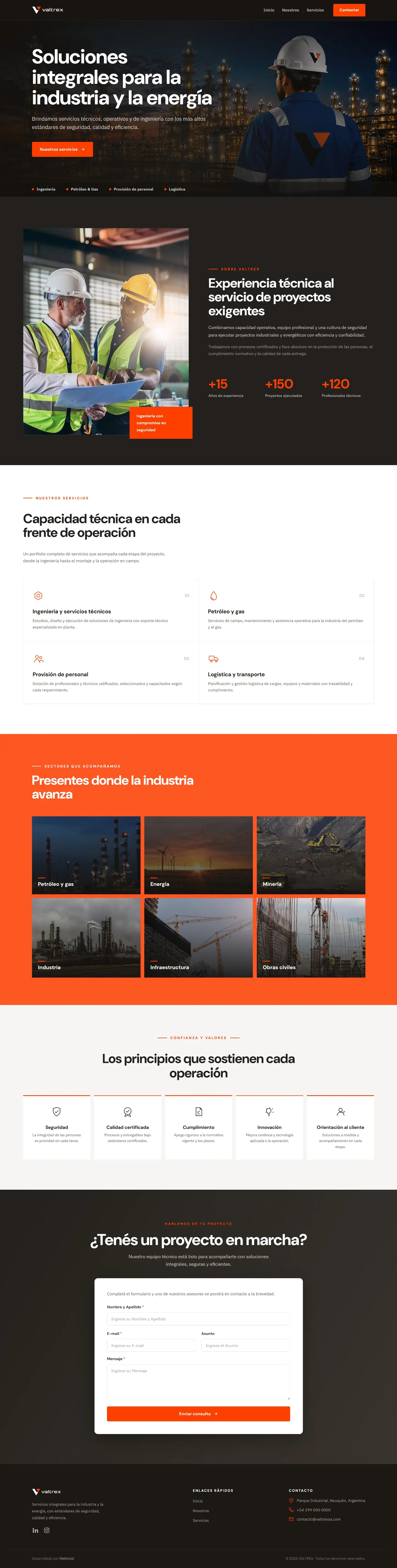 Valtrex — web desarrollada por Webtotal